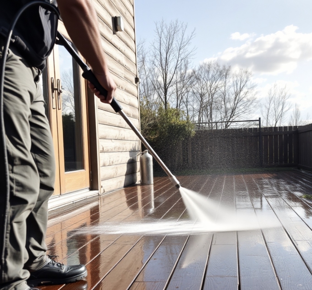 Jet washing