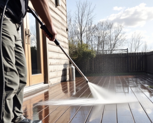 Jet washing